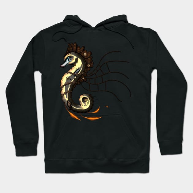 Cute little steampunk seahorse Hoodie by Nicky2342